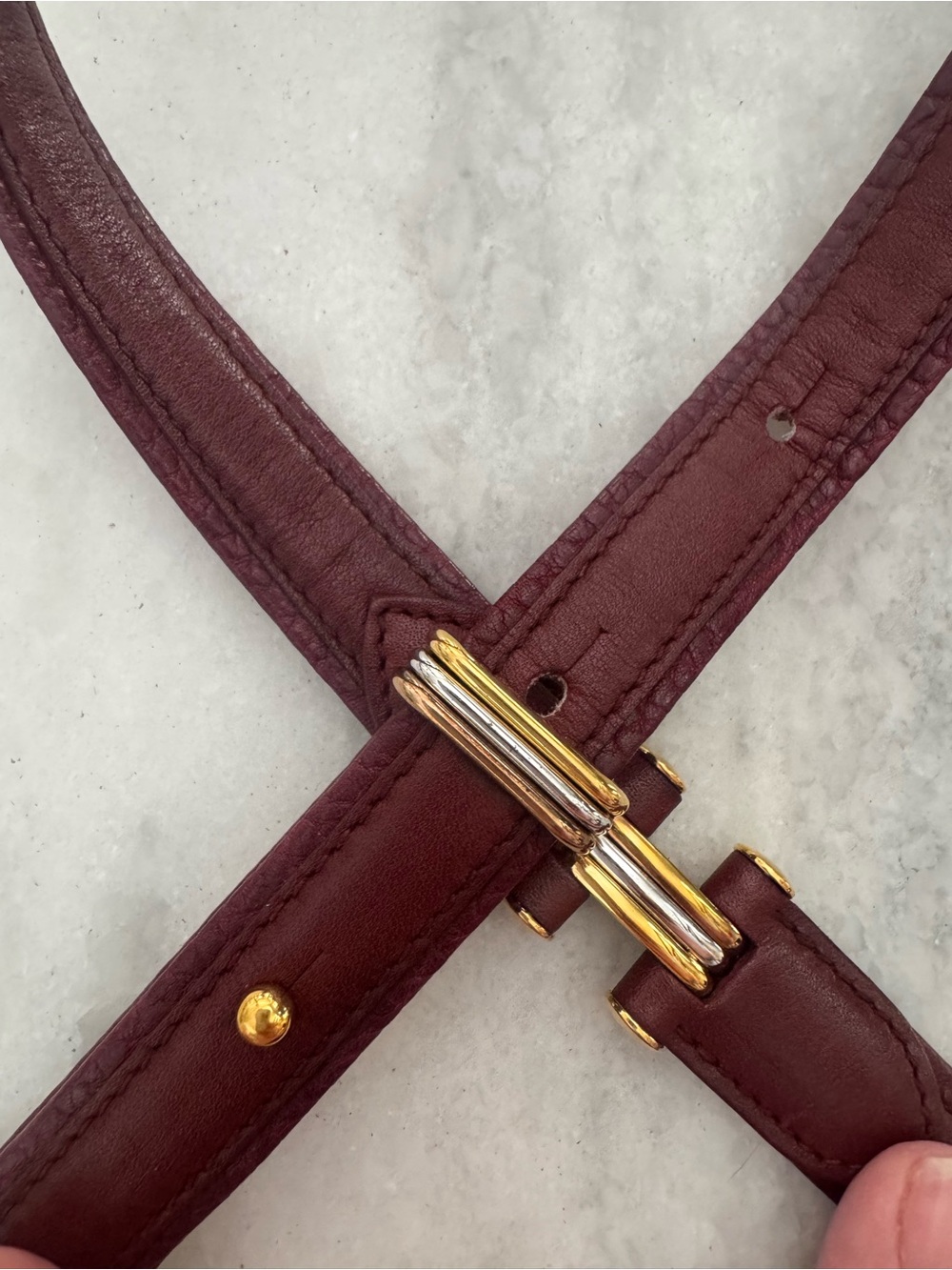Authentic Vintage Cartier crossbody - Picture 2 of 8